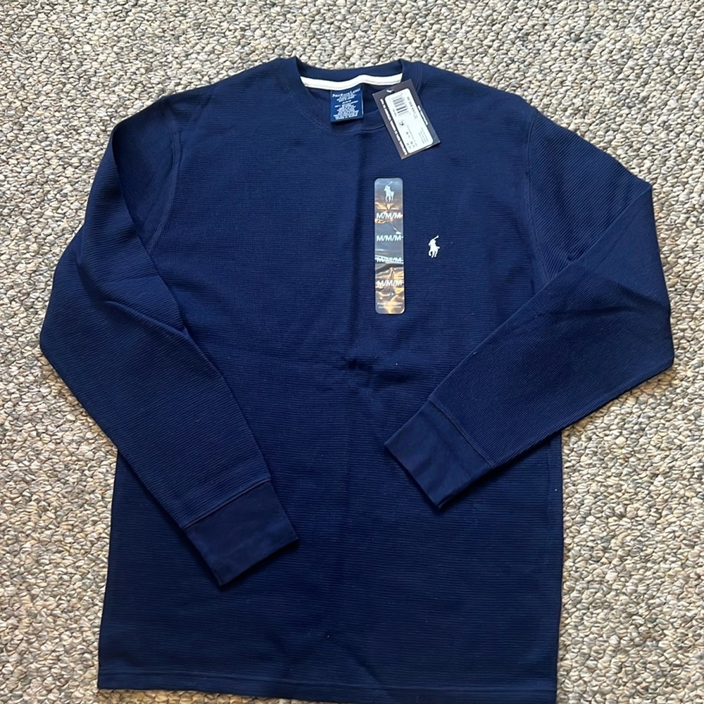 NWT men’s thermal long sleeve shirt